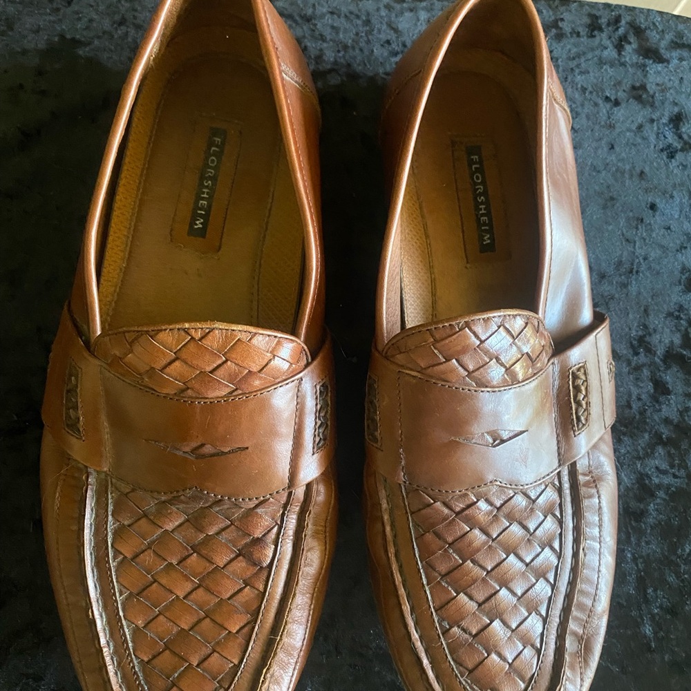 Florsheim men’s shoes size 12 D leather